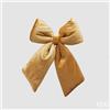 EDG Enzo De Gasperi Fiocco Natale Velluto H 20 Cm L 15 Cm Gold