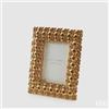 EDG Enzo De Gasperi Portafoto Fiorimix Rettangolare H 22 Cm L 17 Cm Gold