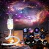 Astarama Proiettore Stelle Soffitto, Plug-and-Play HD Star Projector con 13 Dischi Film,Alimentazione USB,Luce notturna con Gradiente di colore, Proiettore Galassia per Decorazione Della Stanza (Bianco)