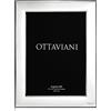 Ottaviani Portafoto fascia stretta della Collezione Specchio in Miro Silver cm 18x24