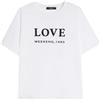 Max Mara Weekend T-shirt Agile bianca con ricami