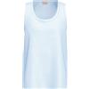 Emme Marella Top smanicato Nembi tinta unita