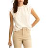 Emme Marella T-shirt smanicata Utopia bianca