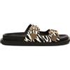 Marella Ciabatta animalier in pelle Ottimo