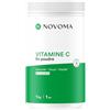 NOVOMA Vitamina C Polvere Pura 1 kg, 1000mg Vitamina C per dose, Acido Ascorbico Puro in Polvere Ultra Fine, Sistema Immunitario e Stanchezza, Cucchiaio di Misurazione Incluso (ex Nutrivita)