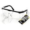 voltX CLASSIC Occhiali Sicurezza Bifocali UV400 Trasparenti +1,0 | Certificati CE EN166F. Cordino di sicurezza incluso. Lenti UV400 antiappannanti e antigraffio.
