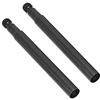 Bnineteenteam Estensione della valvola interna della gomma della lega di alluminio della prolunga della valvola della bici 2pcs (60mm)(nero) Prolunga Valvola Presta