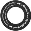 UKCOCO Cuscinetto per Valvola Rotondo in Pvc Nero, Ricambio Leggero | Guarnizione Resistente All'usura, Facile da Usare, Sostituzione Pratica, Forma Tonda, Accessorio per Gonfiabili