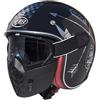 Premier Casco Moto Jet Premier Vintage In Fibra Mask NX Silver Chrom