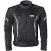 Gms Giubbotto Moto Estivo Gms SAMU Mesh Nero