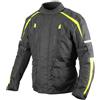 Gms Giubbotto Moto Gms DAYTON Nero Giallo Fluo