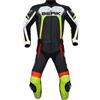 Berik Tuta Moto Divisibile In Pelle Berik 2.0 Ls1-9112 Giallo Fluo