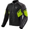 Rev'it Giubbotto Moto Estivo Rev'it GT-R Air 3 Nero Giallo Neon