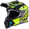 Oneal Casco moto Cross Enduro Bambino O'neal 2 Series Villain Gial