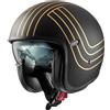 Premier Casco Moto Jet Premier VINTAGE EX GOLD CHROMED BM Opaco