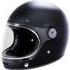 Stormer Casco Moto Integrale Custom Stormer GLORY Solid Nero Opaco