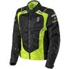 Oj Atmosfere Giacca Moto Tessuto Estiva OJ TROPICAL MAN Nero Giallo Fluo