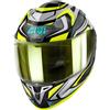Givi Casco Moto Integrale Givi 50.9 ATOMIC Nero Argento Giallo Fl