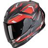 Scorpion Casco Moto Integrale Scorpion EXO-491 ZUMO Nero opaco Rosso