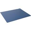 Durable Sottomano con angoli arrotondati, PP, 53x40 cm, blu, 713207 | Tappetino da scrivania con incisione decorativa sul bordo, comoda superficie di scrittura, antiscivolo, Made in Poland