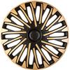 AUTO-STYLE AutoStyle Set di 4 Copricerchi Soho 14 pollici Nero/Oro