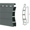 LeTapparelle Doga di ricambio per tapparella in PVC FIBRA 13x55mm (4,5Kg/mq)