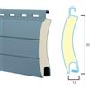 LeTapparelle Doga di ricambio per tapparella in ALLUMINIO 12x55mm (Standard)
