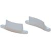 LeTapparelle Coppia Tappi laterale ferma doga per avvolgibile in acciaio 12x55mm
