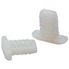 LeTapparelle Coppia Tappi laterali ferma doga per avvolgibile alluminio estruso profilo mini 9x27mm