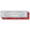 LeTapparelle Adesivo calpestabile RISPETTA LA DISTANZA DI SICUREZZA 1 METRO