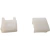 LeTapparelle Coppia Tappi laterali in Pvc per cassonetto da 20mm