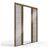Genius Zanzariera Micro Plisse laterale Genius (ingombro 13mm) anta doppia