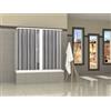 Docciabox Box vasca Venusia - 3 lati, apertura centrale (doppia anta)