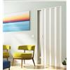 Docciabox Porta a Soffietto da Interno su Misura in PVC Senza Vetri