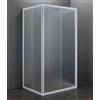 Docciabox Box Doccia Acrilico - 3 lati, Apertura Scorrevole Opaco Effetto Goccia - Misura: 70 x 120 x 70 x h185