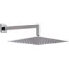 Docciabox Braccio doccia con soffione quadro - Rubinetterie Mariani