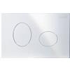 Docciabox Placca per cassetta incasso Pucci Eco 2 pulsanti - Modello Ellisse