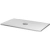 Docciabox Piatto doccia in ceramica UNIKO alto 3 cm - Azzurra - Misura: 70 x 100 x 3h (Bianco Matt)