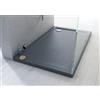 Docciabox Piatto doccia ultraslim in acrilico alto 4cm - Nero - Misura: 70 x 110 x 4h
