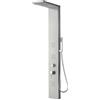 Docciabox Colonna doccia multifunzione modello Rodi - Acciaio Inox Lucidato