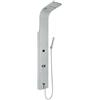 Docciabox Metaform Colonna doccia multifunzione modello Vittoria Victoria con Led - Acciaio Inox