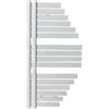 Lazzarini Termoarredo Scaldasalviette modello Spinnaker Bianco Dritto RAL 9016