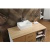 Docciabox Lavabo rettangolare da appoggio mm 435 x 325
