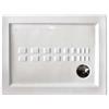 Docciabox Piatto doccia in ceramica Althea ITO alto 5,5 cm (rettangolare) - Misure: 70 x 120 x h5.5