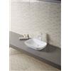 Docciabox Lavabo in ceramica rettangolare da appoggio 550 x 360 mm