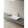 Docciabox Lavabo in ceramica rettangolare da appoggio 575 x 380 mm Non disponibile