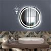Docciabox Specchio da Bagno Tondo diametro 60 cm Made Italy