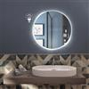 Docciabox Specchio da Bagno Tondo diametro 60 cm Made Italy