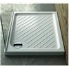 Docciabox Piatto Doccia in Ceramica Superficie con Disegno Antiscivolo H7cm Gemma 2 Ceramica Dolomite - Misura: 80 x 80 x h7 cm