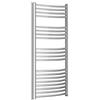 Aton Termoarredo Scaldasalviette modello Kalura Cromato Curvo H1800